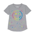 Chaser Kids Happy Face Short Sleeve Shirttail Crew Neck (Toddleru002FLittle Kids)