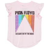 Chaser Kids Pink Floyd - Dsom Rainbow Flutter Sleeve Shirttail Tee (Toddleru002FLittle Kids)
