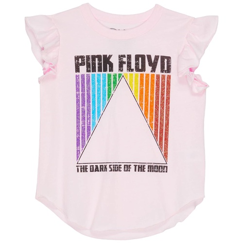  Chaser Kids Pink Floyd - Dsom Rainbow Flutter Sleeve Shirttail Tee (Toddleru002FLittle Kids)