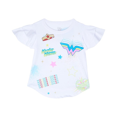  Chaser Kids Super Soft Vintage Jersey Flutter Sleeve Shirttail Tee (Toddleru002FLittle Kids)