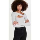 Citizens of Humanity Iris Long Sleeve Cut Out Top