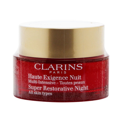  Clarins Super Restorative Night Cream for Unisex, 1.6 Ounce