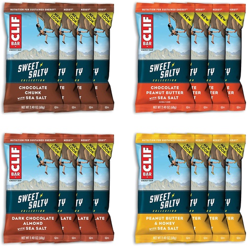  CLIF BARS with 1 Shot of Espresso - Energy Bars - Coffee Collection Variety Pack - 65 mgs of Caffeine Per Bar - Made with Organic Oats - Plant Based Food- Kosher (2.4 Ounce Breakfa