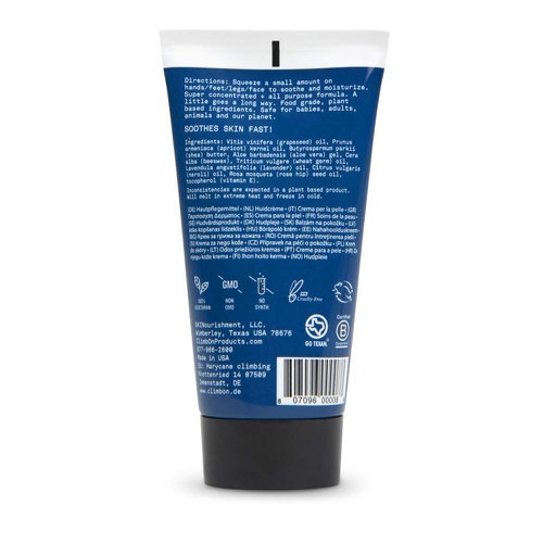  climbOn All Purpose Creme - Thick Long-Lasting Lotion To Sooth Skin, 2.3 oz Tube