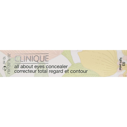  Clinique All About Eyes Concealer, No. 03 Light Petal, 0.33 Ounce