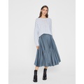 Angle Pleated Skirt