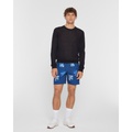 Allover Print Athletic Shorts