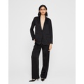 High-Rise Tuxedo Trouser