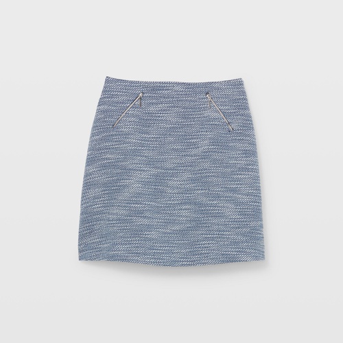 클럽모나코 Zipper Detail Mini Skirt