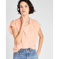 Ramie Sleeveless Shirt