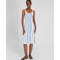 Multi-Stitch Stripe Dress