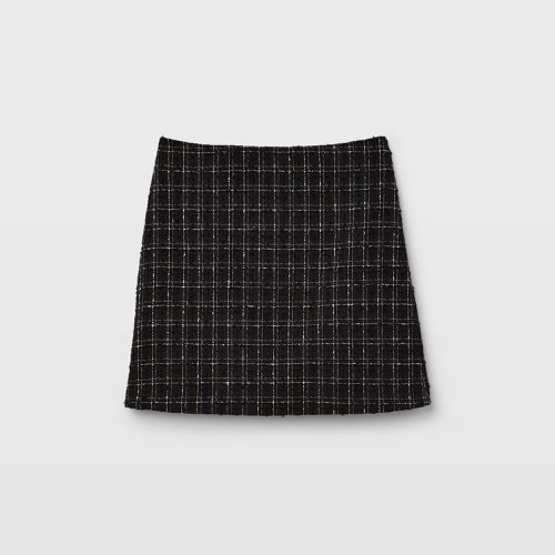 클럽모나코 Centie Eyelash Tweed Mini Skirt
