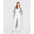 High-Rise Tuxedo Trouser