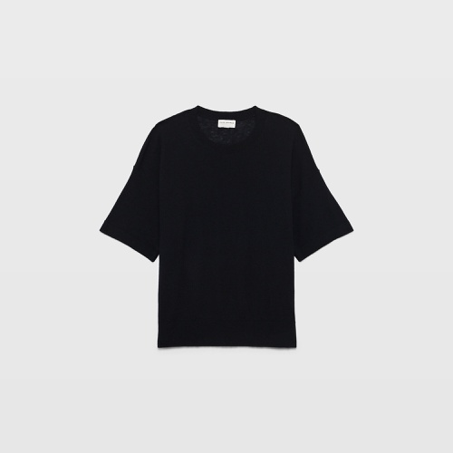 클럽모나코 Short Sleeve Cashmere Sweater