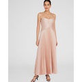 Pleated Occasion Maxi Dress