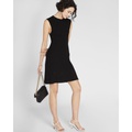 Sleeveless Ribbed Pointelle Dress