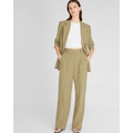 Pleated Lightweight Trouser