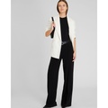 High-Rise Fluid Crepe Trouser