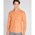 Long-Sleeve Solid Oxford Shirt