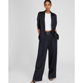 Silk Charmeuse Pleated Pant