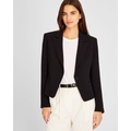 Crepe Pintuck Blazer