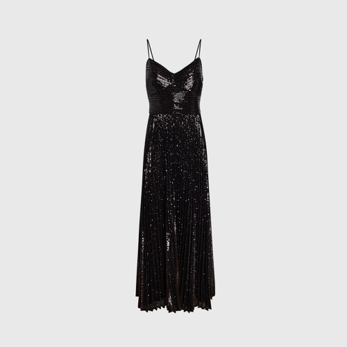 클럽모나코 Sequin Pleated Occasion Maxi Dress