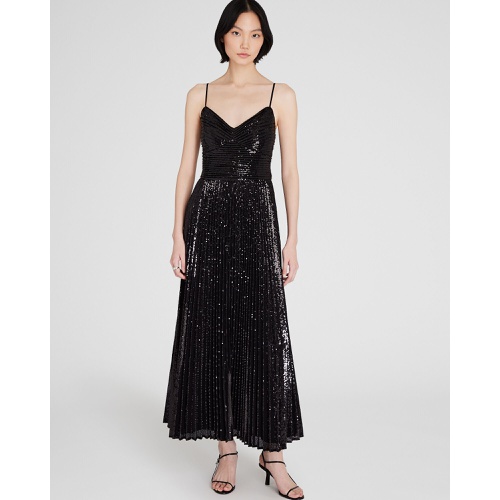 클럽모나코 Sequin Pleated Occasion Maxi Dress