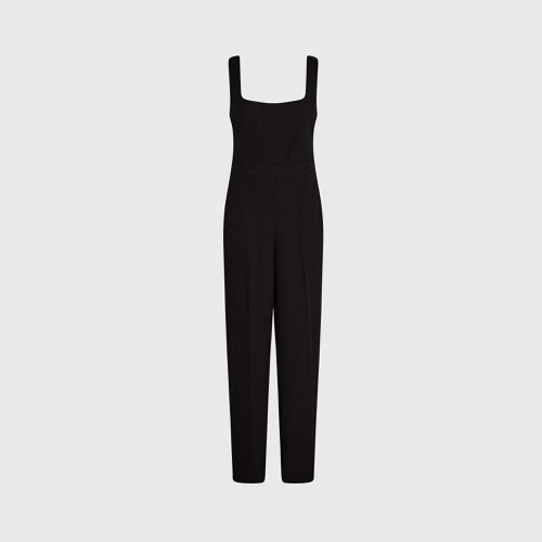 클럽모나코 Crepe Square-Neck Jumpsuit