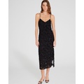 Sheer Jacquard Cami Maxi Dress