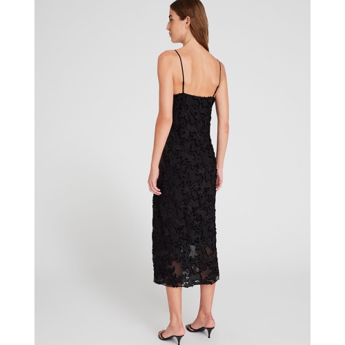 클럽모나코 Sheer Jacquard Cami Maxi Dress