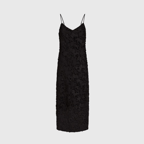 클럽모나코 Sheer Jacquard Cami Maxi Dress