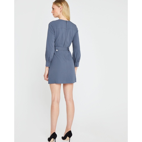 클럽모나코 Long Sleeve Belted Mini Dress