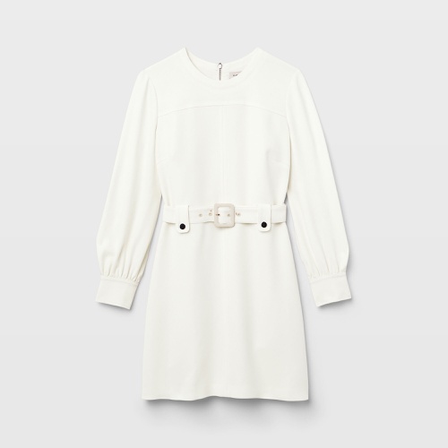 클럽모나코 Long Sleeve Belted Mini Dress