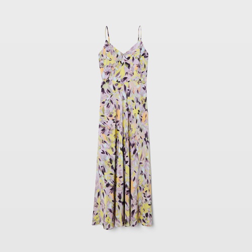 클럽모나코 Seam Detail Silk Maxi Dress