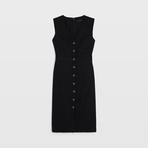 클럽모나코 Button Front Pencil Dress