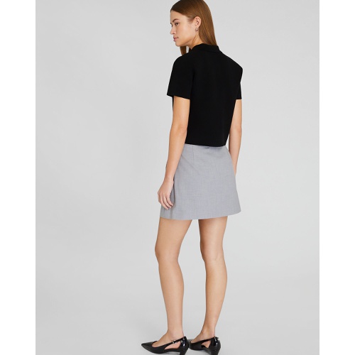 클럽모나코 Lightweight Wool Mini Skirt