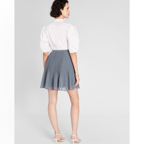 클럽모나코 Pleated Short Skirt