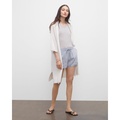 Linen Blend Jog Short