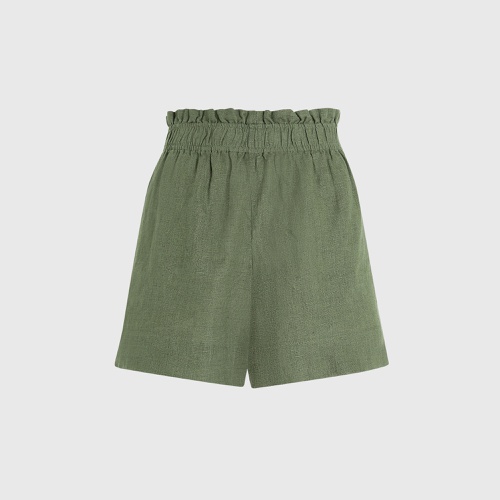 클럽모나코 Linen Blend Pull-On Short