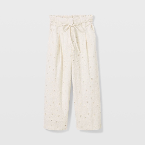 클럽모나코 Anreannah Eyelet Wide Leg Pant