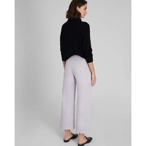 클럽모나코 High Rise Cropped Twill Pant