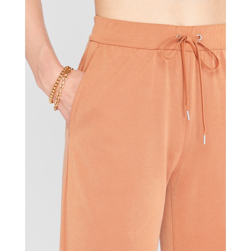 클럽모나코 Sandwash Pique Wide Leg Pant