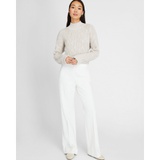 High Rise Crepe Trouser