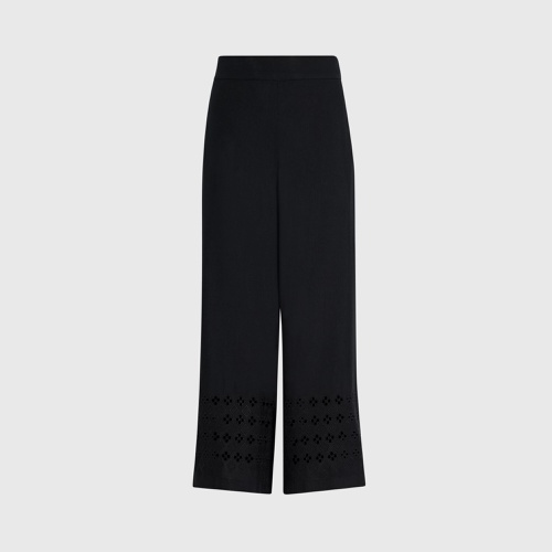 클럽모나코 Eyelet Detail Cropped Pant