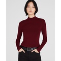 Merino Rib Mockneck Sweater