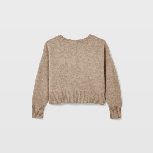 클럽모나코 Brushed Cashmere V-Back Sweater