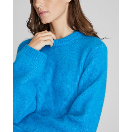 클럽모나코 Cropped Relaxed Crewneck