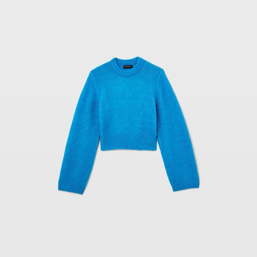 클럽모나코 Cropped Relaxed Crewneck