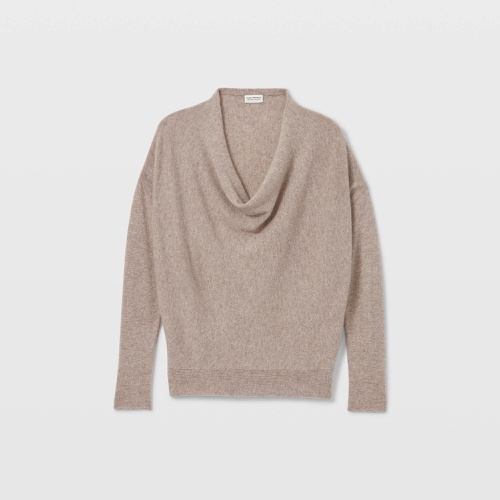 클럽모나코 Cowl Neck Cashmere Sweater