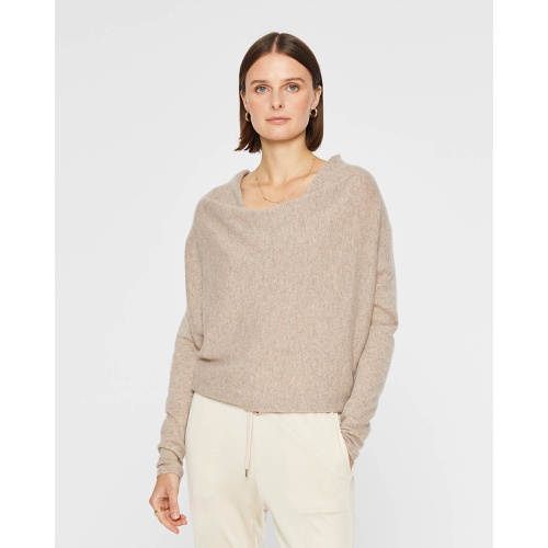 클럽모나코 Cowl Neck Cashmere Sweater